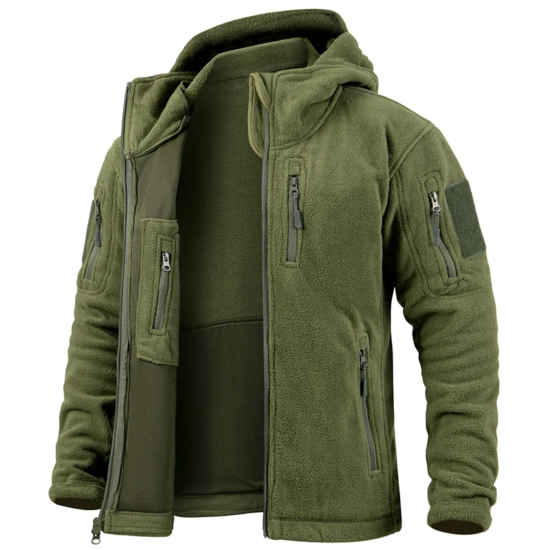 Men's Hunting Fleece Jacket Hi - Outdoor Hunting Hoodie ulasan dan harga
