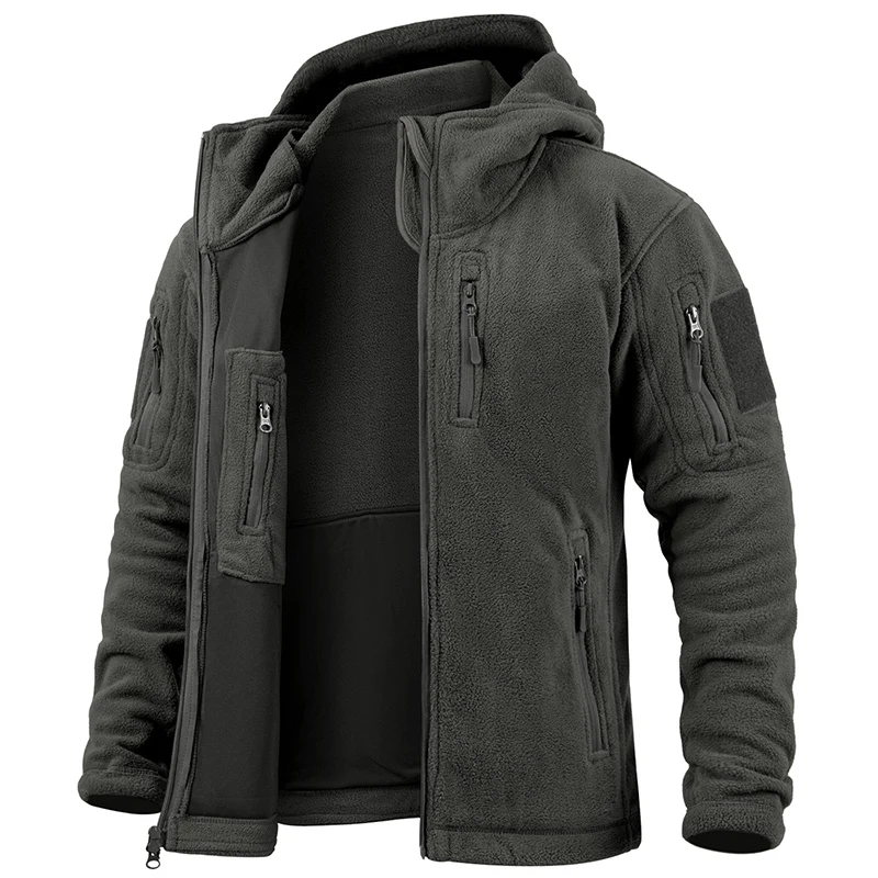 Men's Hunting Fleece Jacket Hi - Outdoor Hunting Hoodie ulasan dan harga