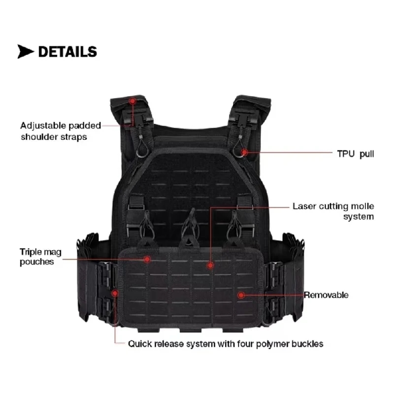 YAKEDA Tactical Vest Outdoor H - Outdoor Hunting Vest ulasan dan harga