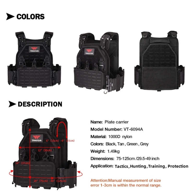YAKEDA Tactical Vest 6094 Fast - Outdoor Hunting Vest ulasan dan harga