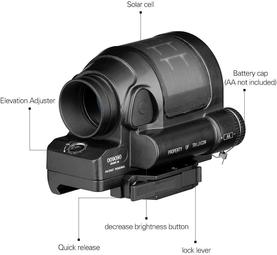 Hunting Reflex Sight Solar Pow - Outdoor Hunting Range ulasan dan harga