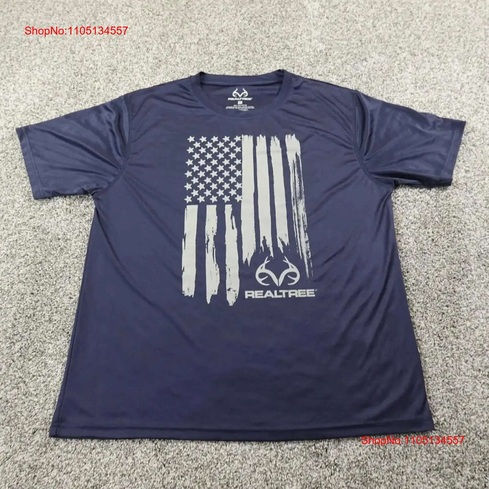 Realtree T Shirt Mens XL Blue  - Outdoor Hunting Graphic Tees ulasan dan harga