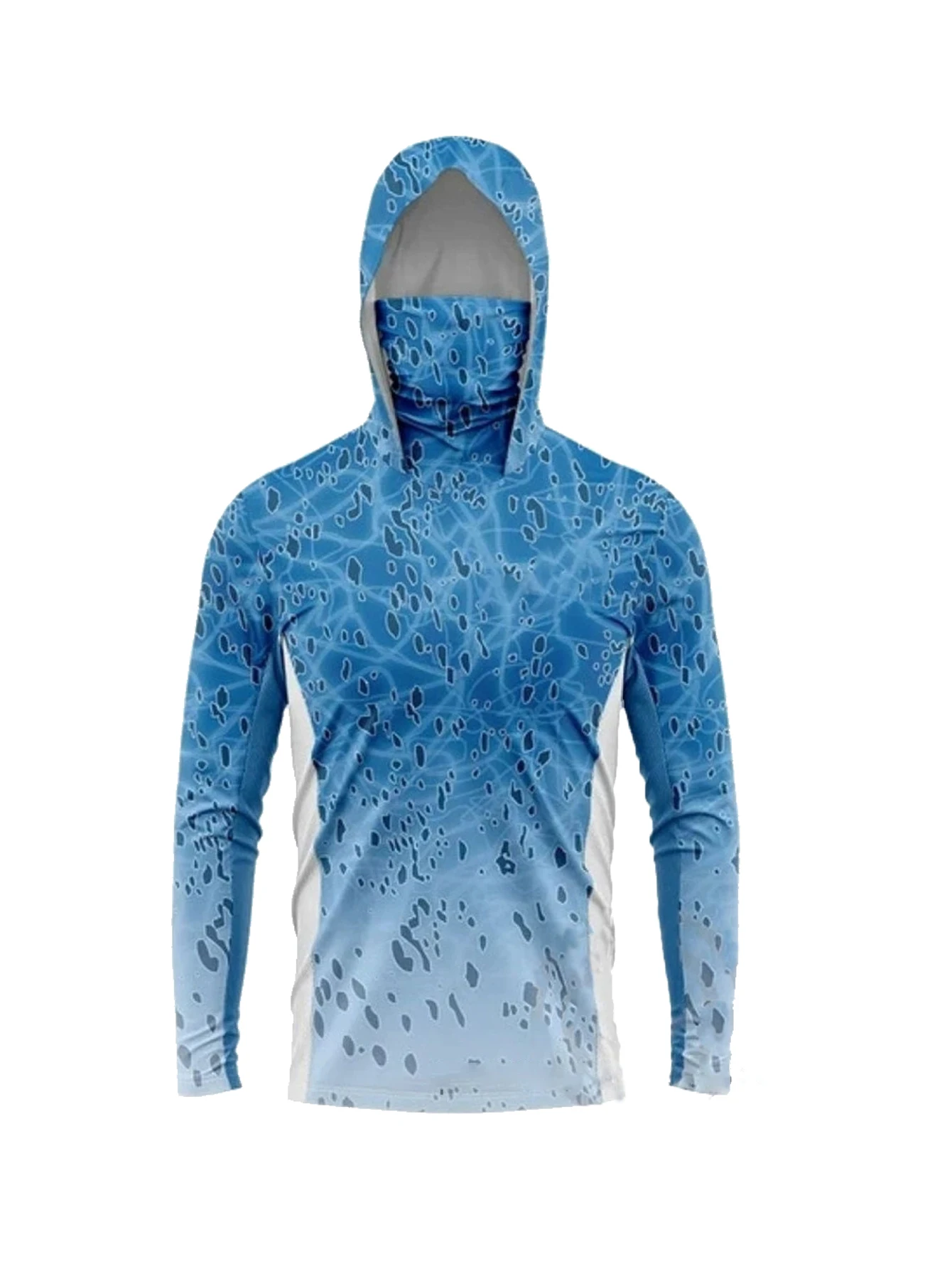 Men Long Sleeve Fishing Hoodie - Outdoor Hunting Hoodie ulasan dan harga