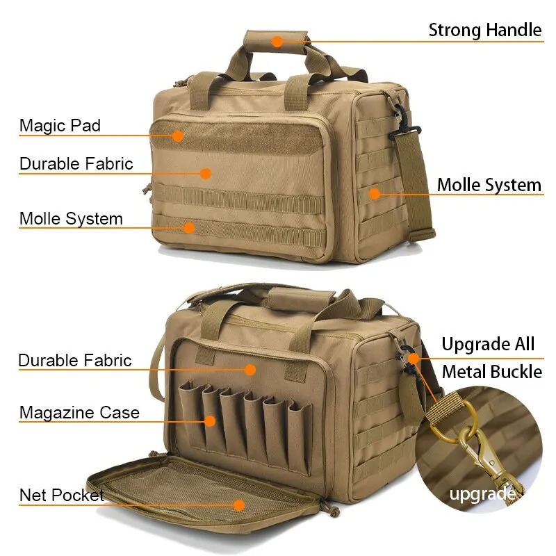 Gun Range Storage Bag with MOL - Outdoor Hunting Range ulasan dan harga