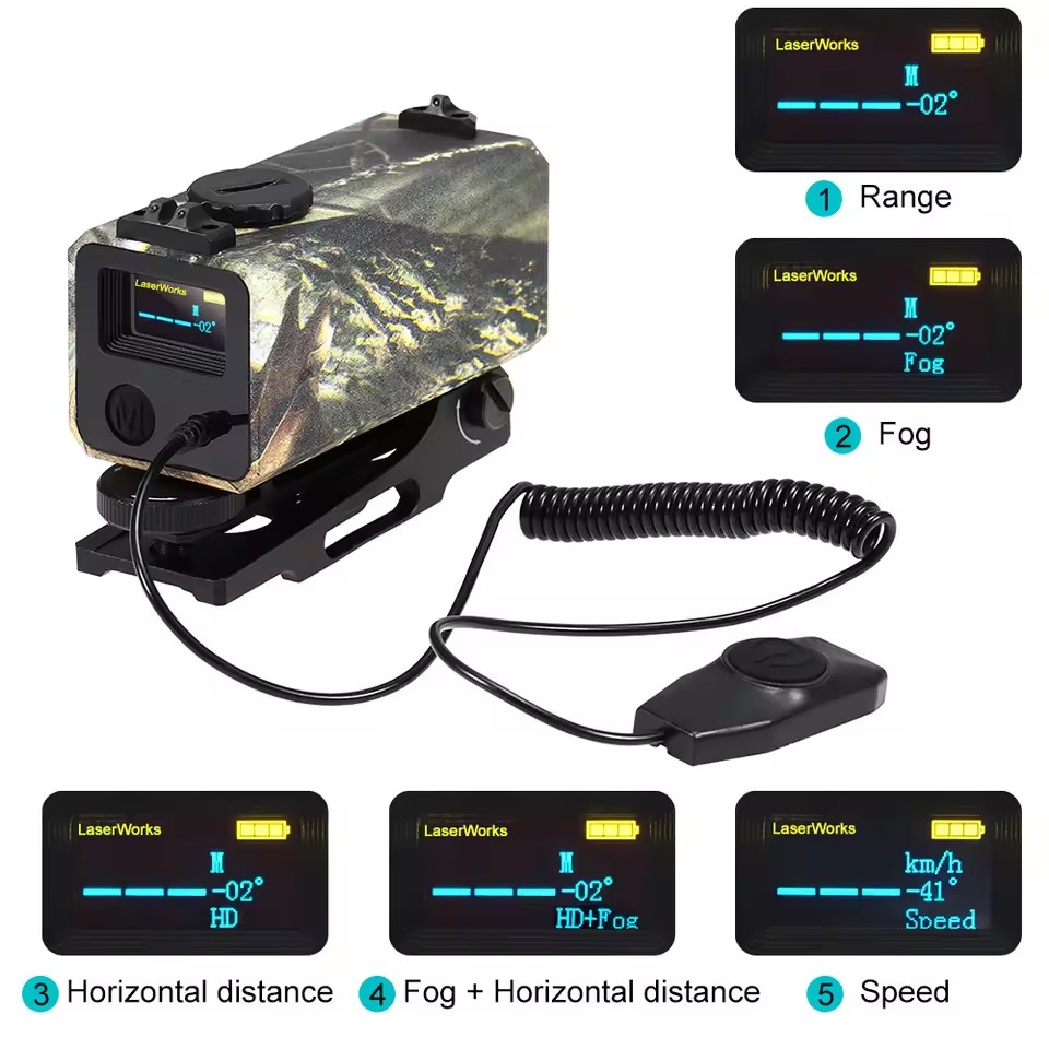 Mini Laser Automatic Range Fin - Outdoor Hunting Range ulasan dan harga