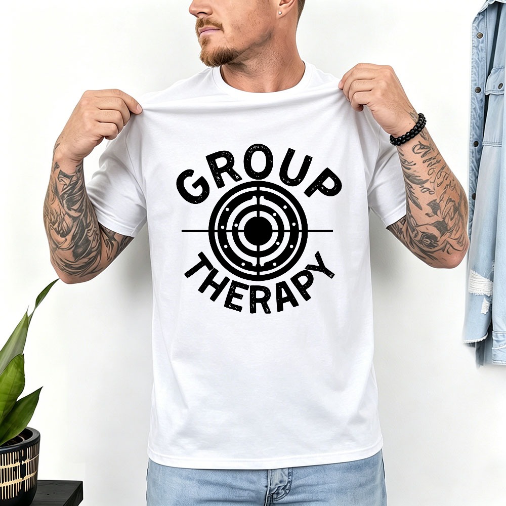 Group Therapy Shooting Target  - Outdoor Hunting Graphic Tees ulasan dan harga