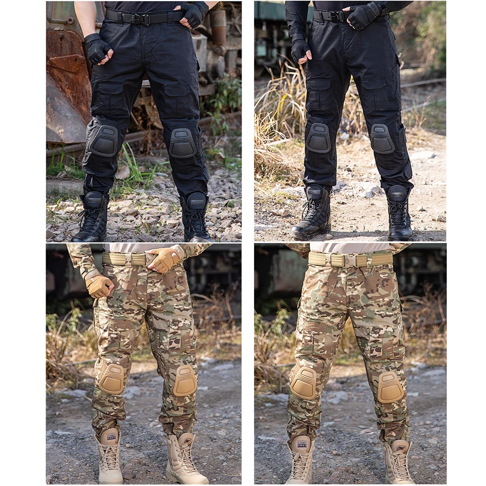 Military Men Combat Pants Tact - Outdoor Hunting Trousers ulasan dan harga
