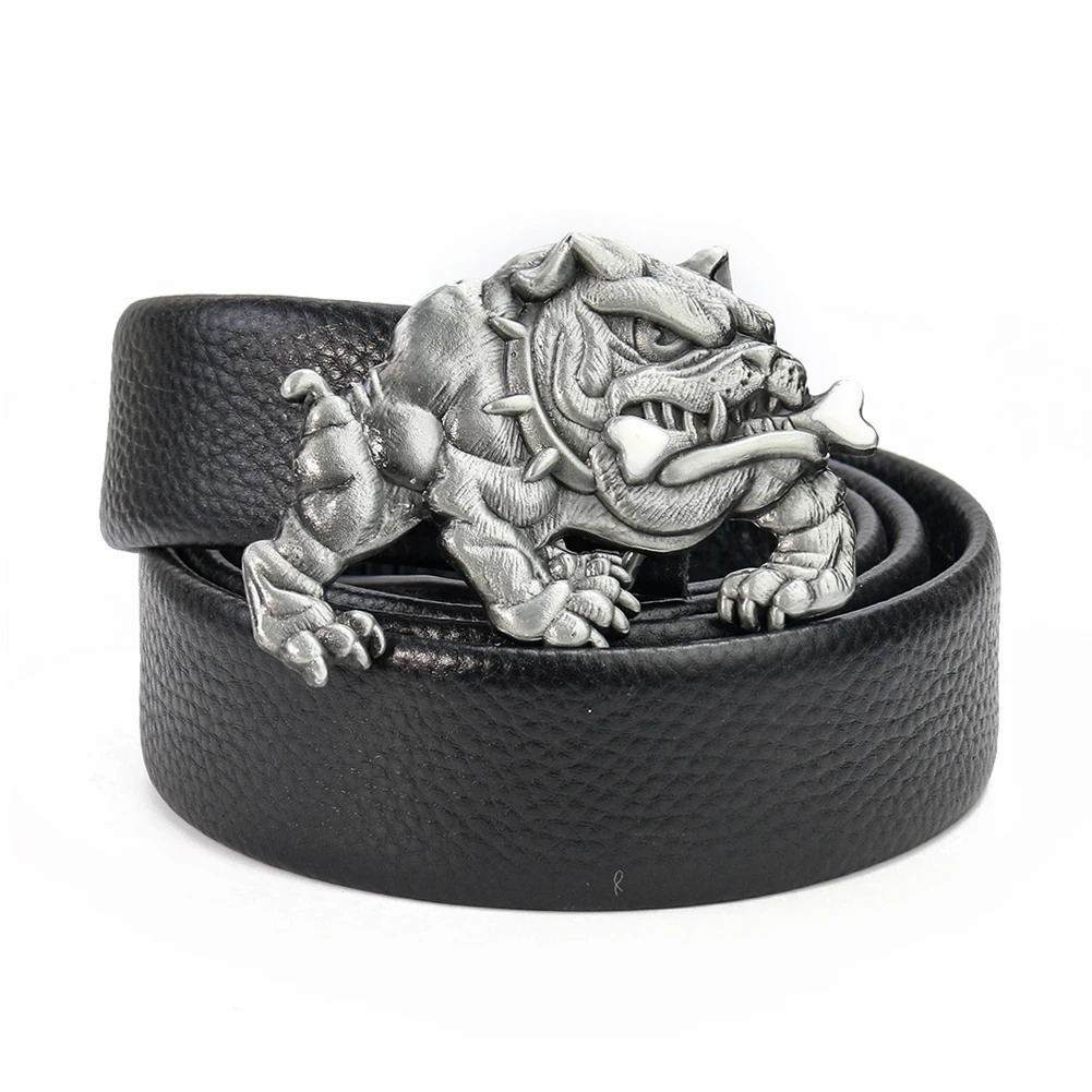 Pit Bull Dog Fangs Belt Buckle - Outdoor Hunting Gifts ulasan dan harga