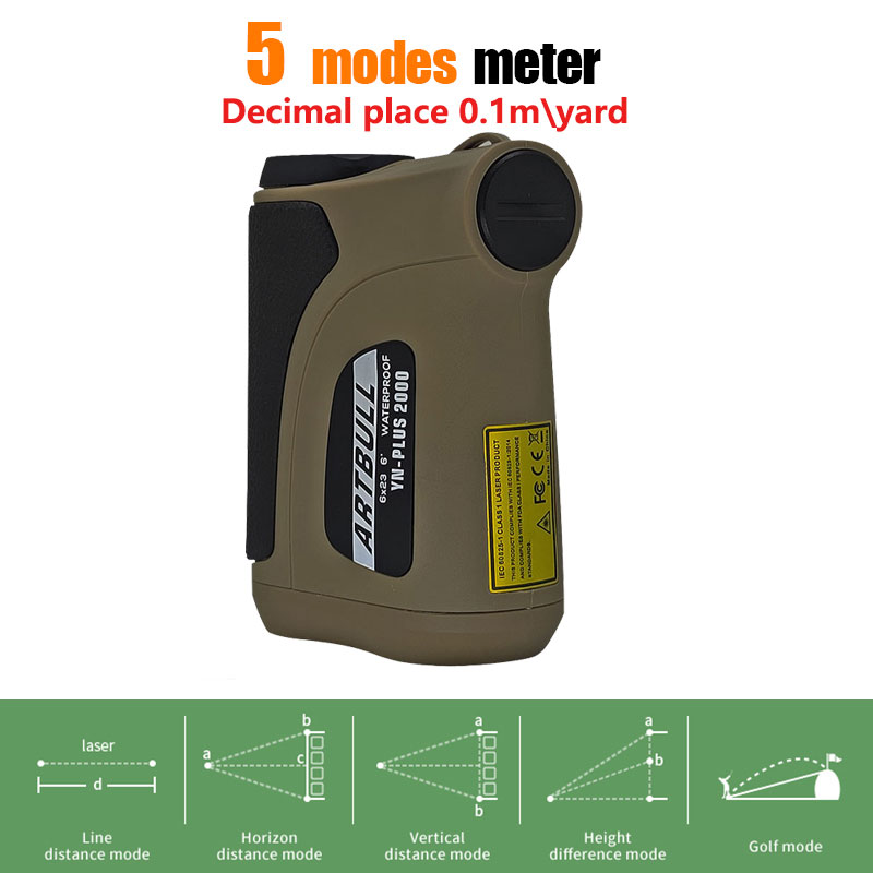 2000m Long Distance Laser Rang - Outdoor Hunting Place ulasan dan harga